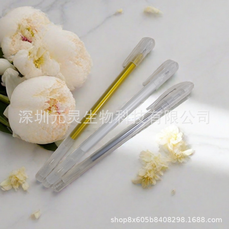 White Gouline Pen Herbaceous Plant Brown Tattoo Cream navy blue jagua Haina Cream Special Base Line Pen
