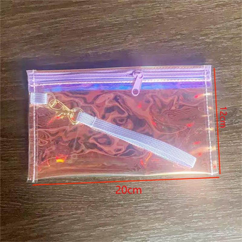 Amazon láser colorido transparente bolsa de gran capacidad bolsa de playa bolsa de damas almacenar vacaciones en la playa nadar