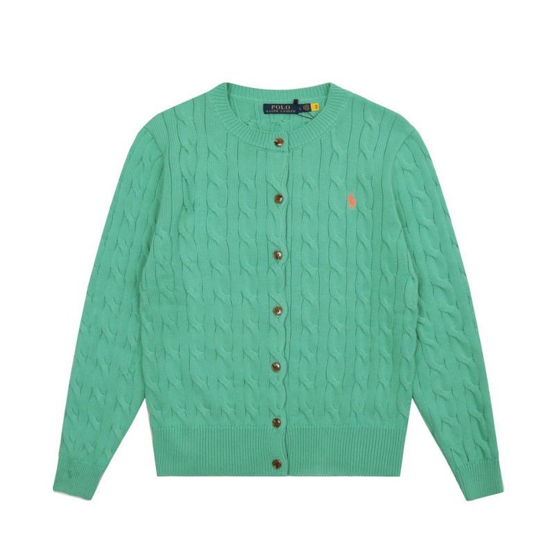 跨境 外贸单Ralph Lauren/拉夫劳伦女装 经典款修身版棉针织开衫|undefined