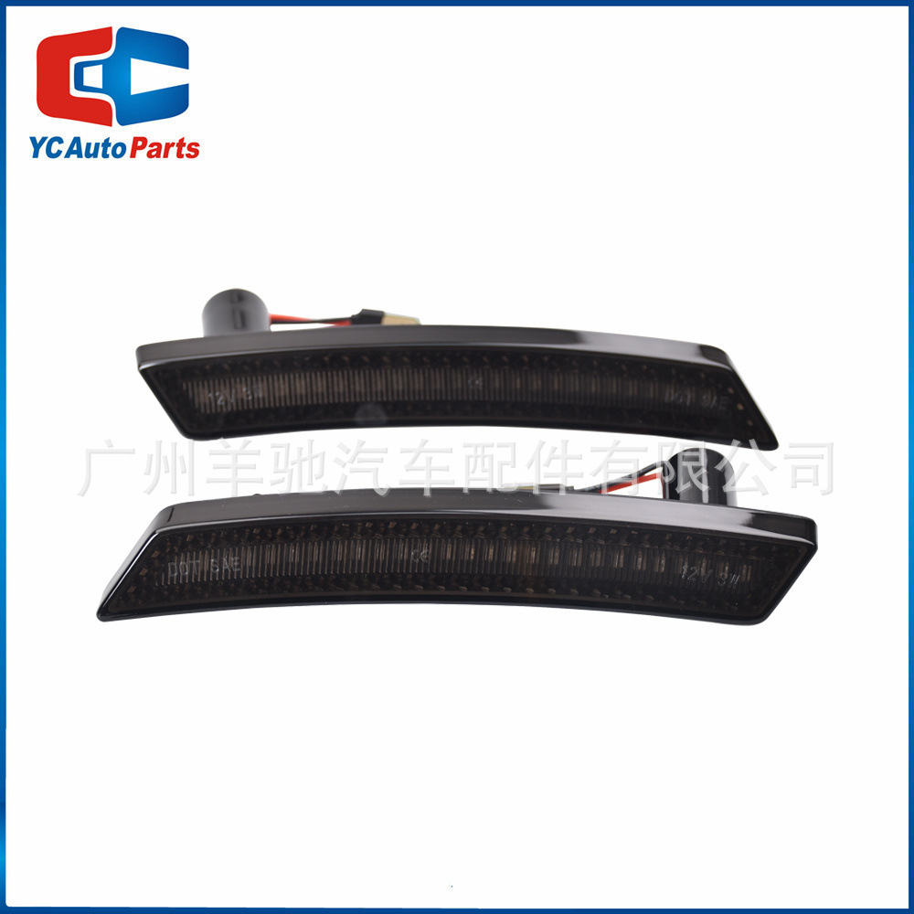 Para BMW Mini Cooper R55/56/57 frenos siempre iluminados LED amarillo de la rueda delantera luz de ceja de la barra delantera