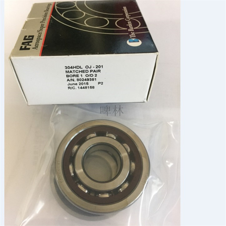 美国巴顿BARDEN 204HDL配对使用角接触球轴承20X47X14mm