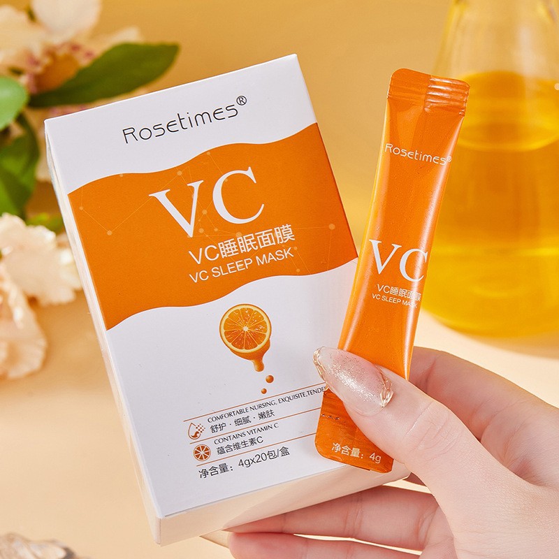 Shake the sound of the best selling VC sleep mask frozen lady hydrating tender moisturizing wash-free good night cream cream a generation of hair