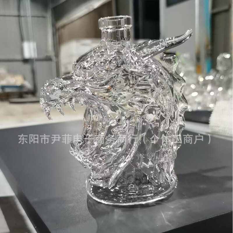 スポット独立駅新製品Dragon's wrathwhiskey bo不倫龍の怒りウイスキーボトル|undefined
