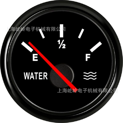 52mm Göstərici Su Səviyyəsi Göstəricisi Maye Səviyyəsi Göstəricisi Avtomobil Gəmi Dəyişdirilmiş Universal Təmiz Su Göstəricisi 9-32V Sensor