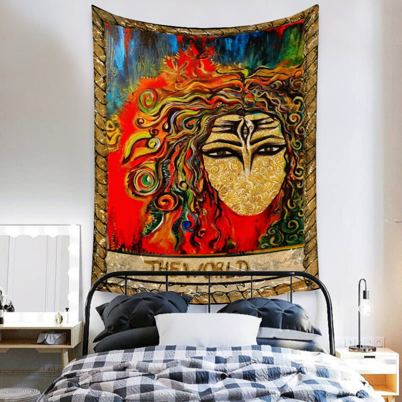 Tapestry Bohemian Tapestry Room Decoration Background Cloth Hanging Cloth Tapestry display picture 33
