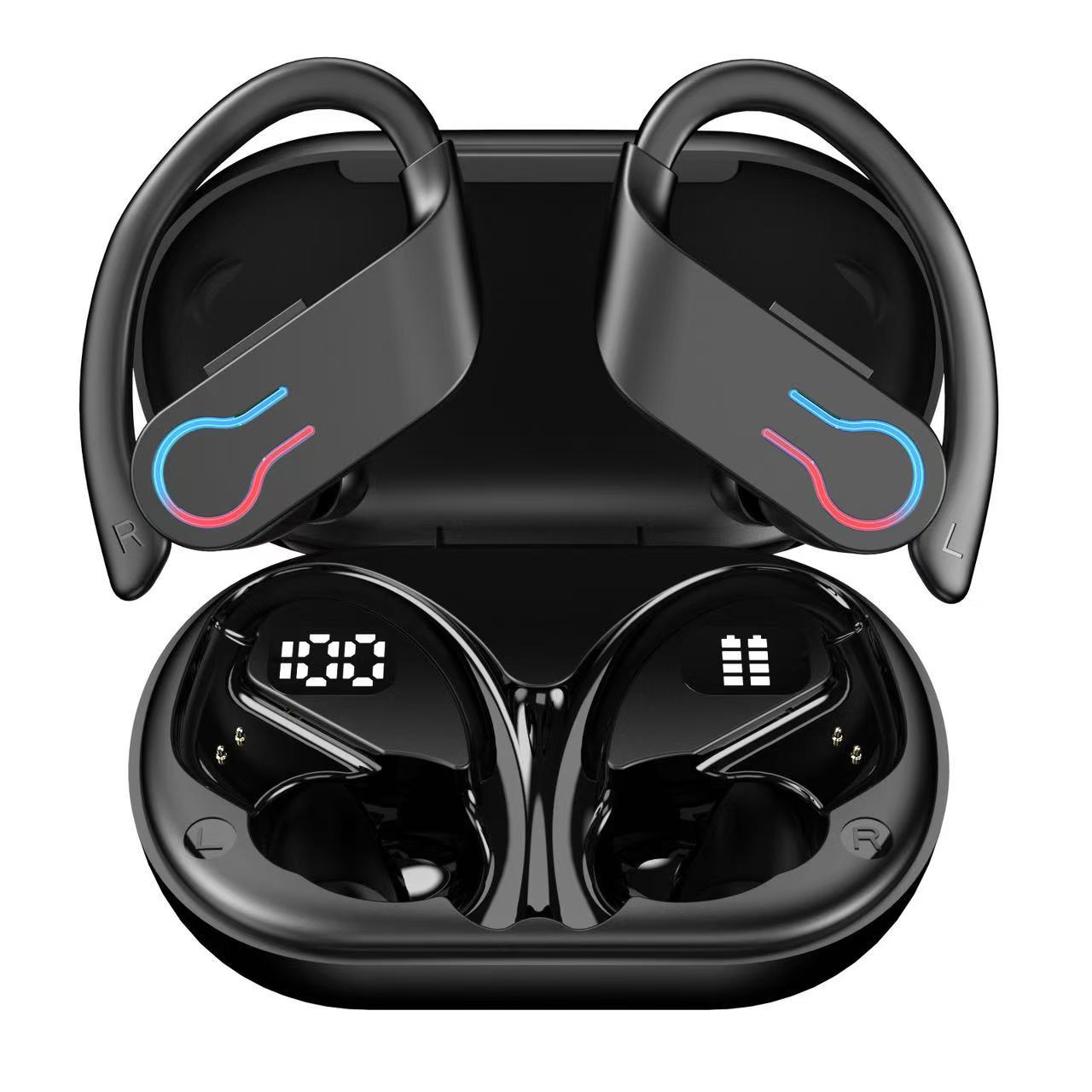 Bluetooth Earphones with Noise Reduction, Ultra-Long Battery Life, for Sports, E-Sports, and Gaming, Private Model Wireless In-Ear Design with Noise Reduction