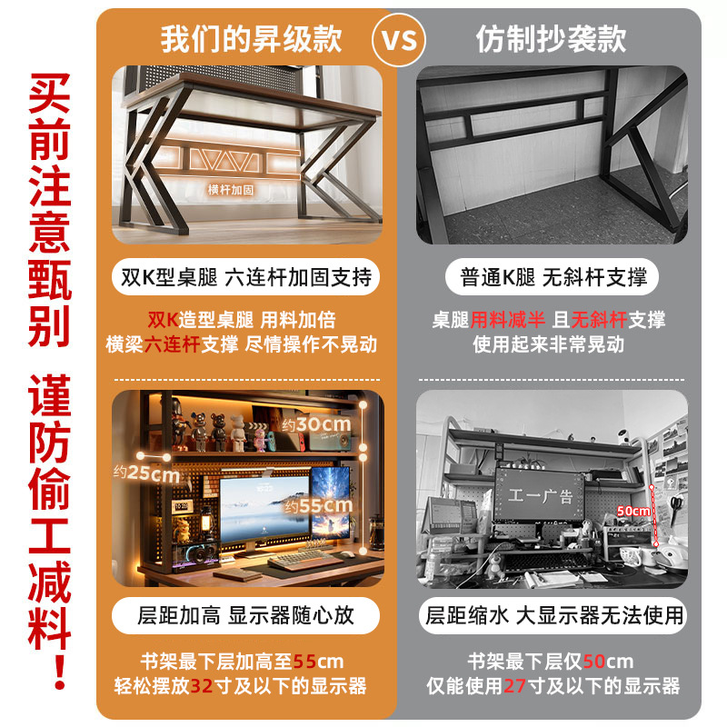 Mesa de computadora de escritorio mesa de deportes electrónicos domésticos escritorio de dormitorio escritorio escritorio de escritorio de estudiantes escritorio de escritura simple