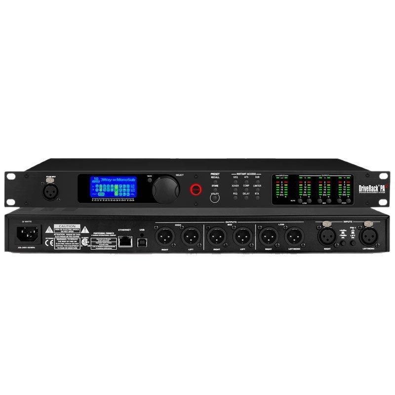 国境を越えた対外貿易DriveRack PA2専門デジタルオーディオプロセッサ2進6出バー舞台公演|undefined