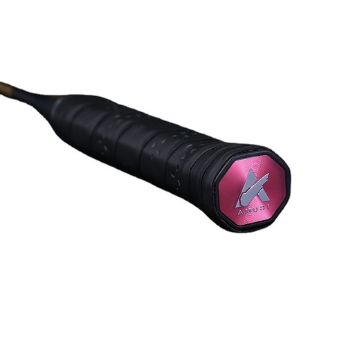 Manufacturer wholesale full carbon badminton racket single racket high pound offensive training racket carbon fiber ultra-light small black racket