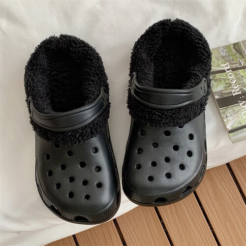 Winter Warmth Thicken Soft Plush Slipper Covers Removable Cotton Inner Liners Fashionable Versatile Slippers Accessory
