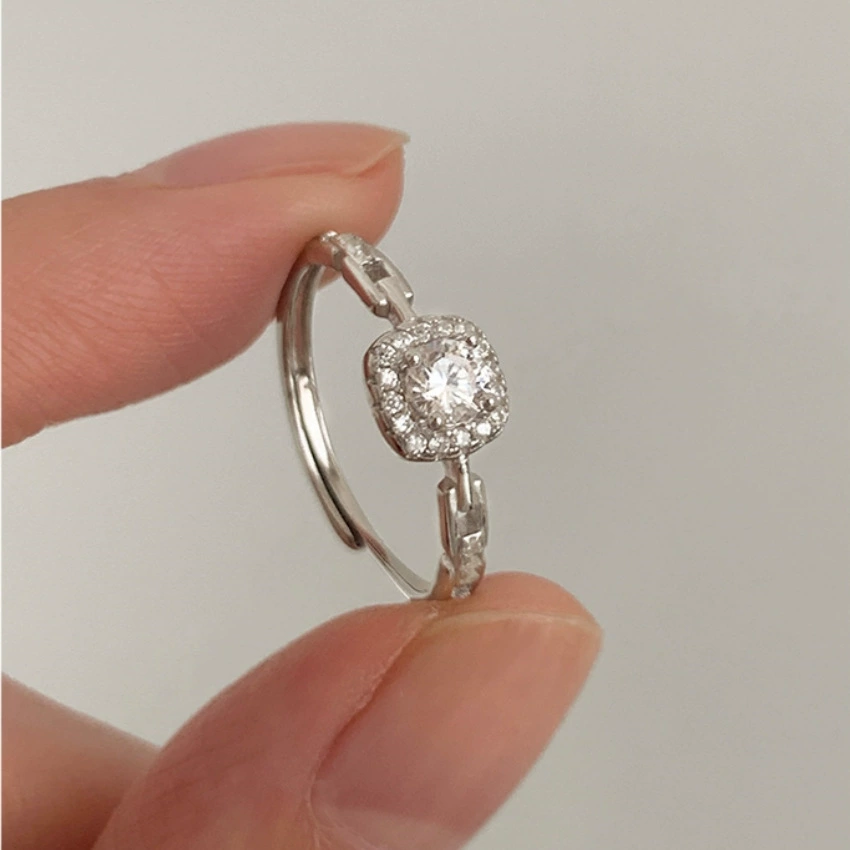 Кольцо Universal JZ серии, серебро 925, регулируемое, ретро летний лёгкий люкс
