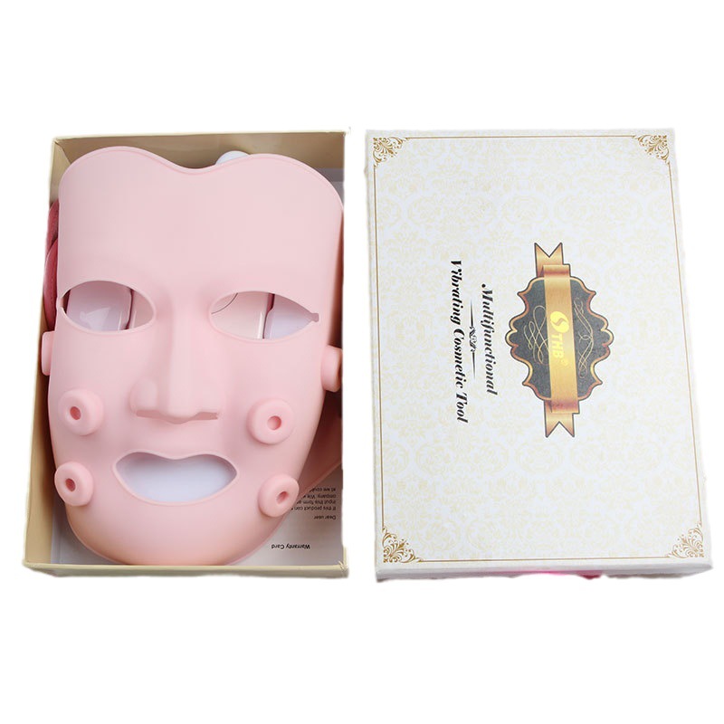 Máscara de luz de color LED máscara instrumento de belleza instrumento de máscara instrumento de importación de EMS instrumento electrónico de rejuvenecimiento de la piel 0EM masajeador de vibración