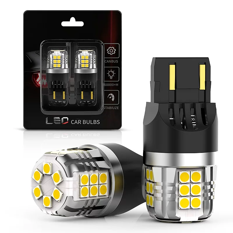 Поставка 30SMD T20 LED 3157 1156 1157 7443 стоп-сигнал P21W поворотник