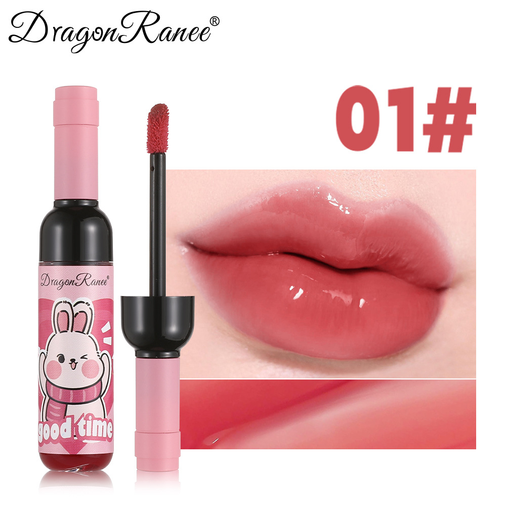 23g Weight Lip Glaze Type Of Cosmetics Contains Liquid Ingredient Lip Glaze Material Rabbit Pattern Rabbit Lip Glaze Lip Glaze Beauty & Health 7