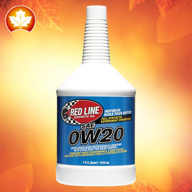 Redline Красная линия 0W-20 Полимерные сложные эфиры полностью синтетические смазочные материалы для двигателя масла США Импорт SP