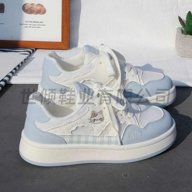 2026 Spring/Summer New Fashion Casual Cute Style Thick-Soled Sneakers for Women, Student Flats, Cross-Border Trade 2026 Spring/Summer New Fashion Casual Cute Style Thick-Soled Sneakers for Women, Student Flats, Cross-Border Trade