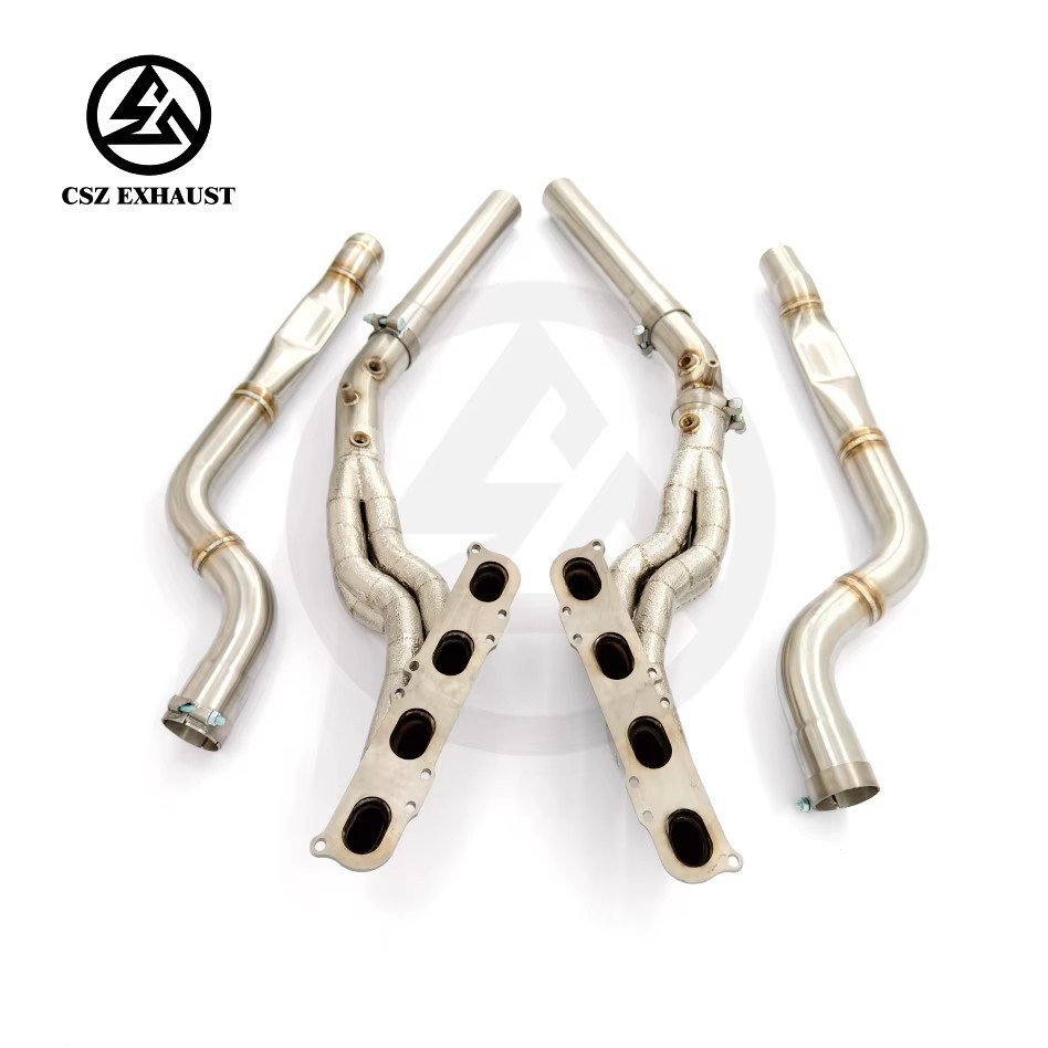 Suitable for Mercedes-Benz C63 AMG W204 6.2L V8 CSZLHD long pipe exhaust system