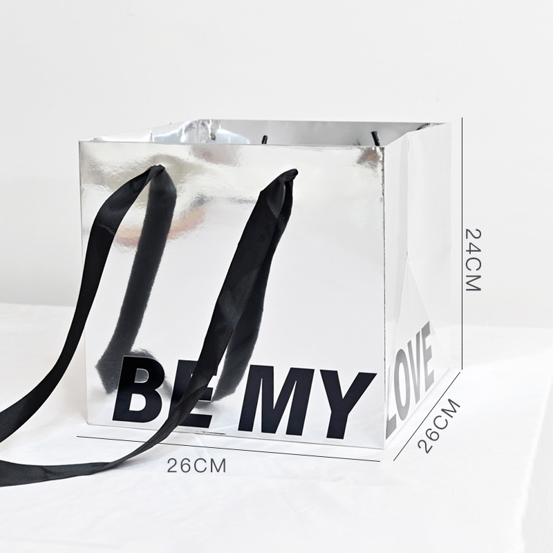 Bolsas para empaquetar ramos de flores, arte floral, suministros para floristerías, regalos para el Día de San Valentín, bolsas para empaquetar flores de regalo, bolsas de mano.