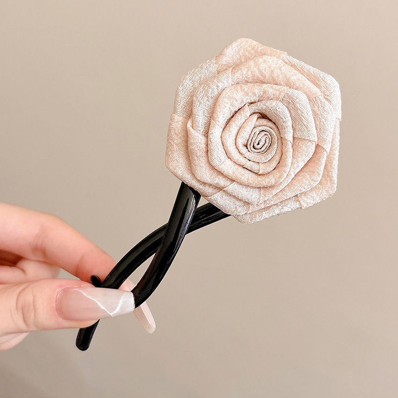 Temperamento coreano de alta gama gelatina pudín torsión clip cabello de alta calidad un clip de estilo estilo estilo de cabello