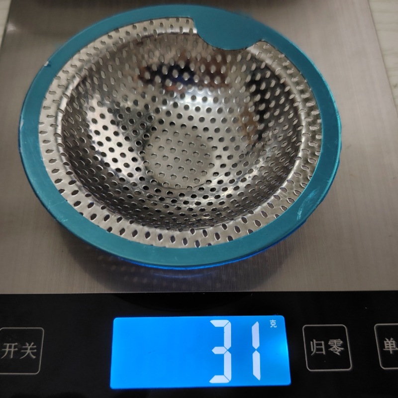 Punto del fabricante nuevo desagüe de piso de acero inoxidable 430, filtro de fregadero de cocina, desagüe de piso de baño de balcón de alcantarillado