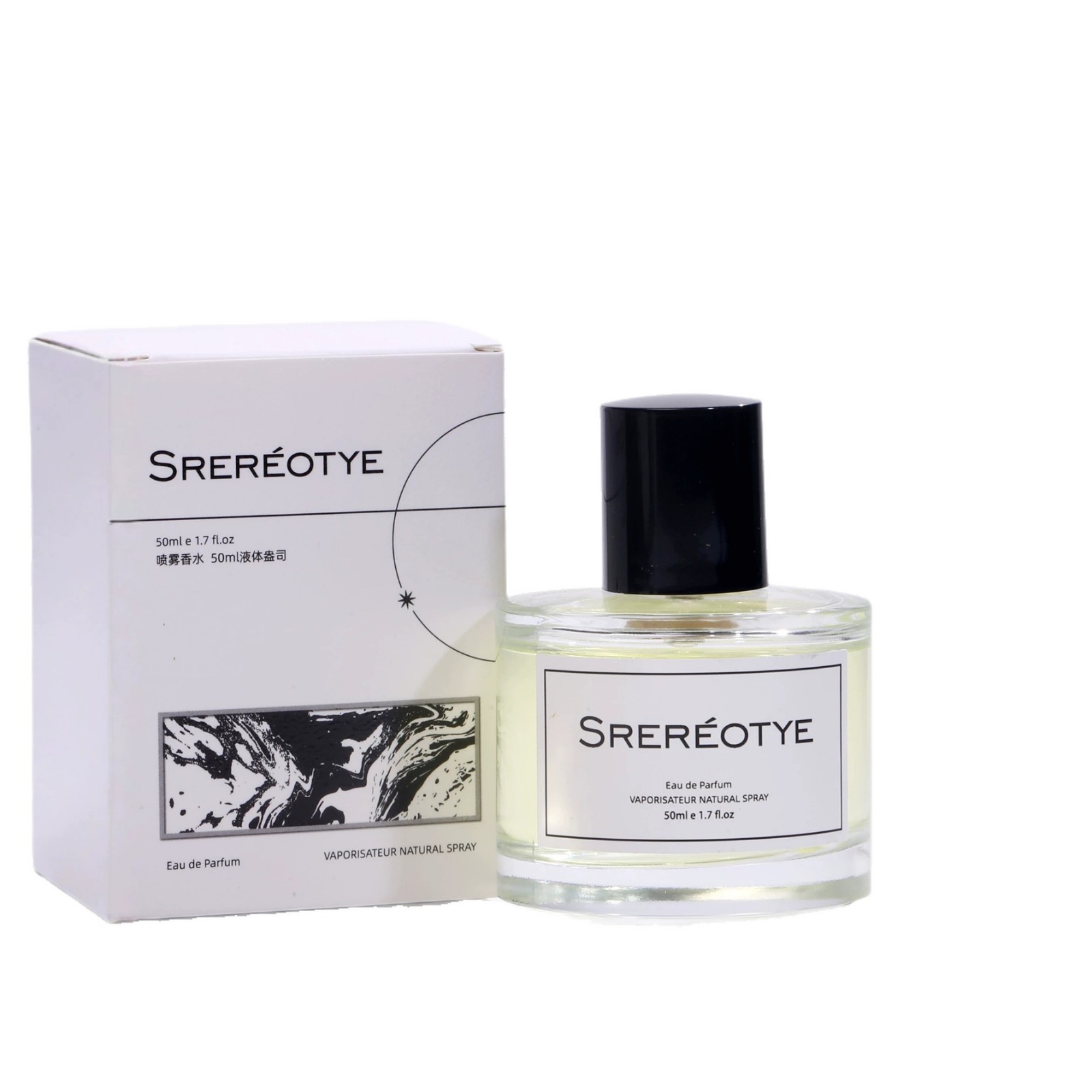 Silily Roti Smoky Jasmine Perfume for Women, Long-Lasting Light Fragrance, Fresh Scent, 50ml, Suitable for Commuting and Work