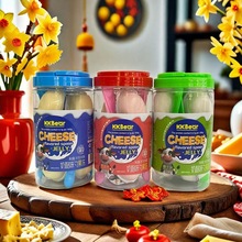 KKBear297g草莓/酸奶/椰子味奶酪味勺果冻居家休闲追剧解馋果冻