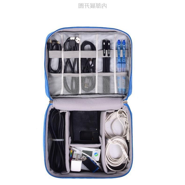 新型デジタルバッグ収納バッグ多機能データライン収納バッグ移動電源イヤホン収納ケース