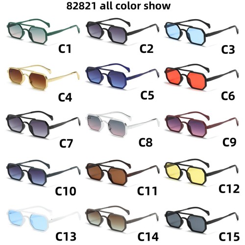 2024新款太阳镜 男女通用眼镜 防紫外线UV400弹簧脚眼镜