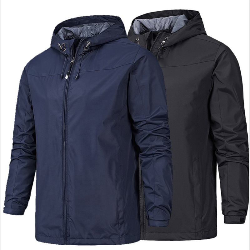 Autumn thin travel windproof waterproof solid color climbing jacket…