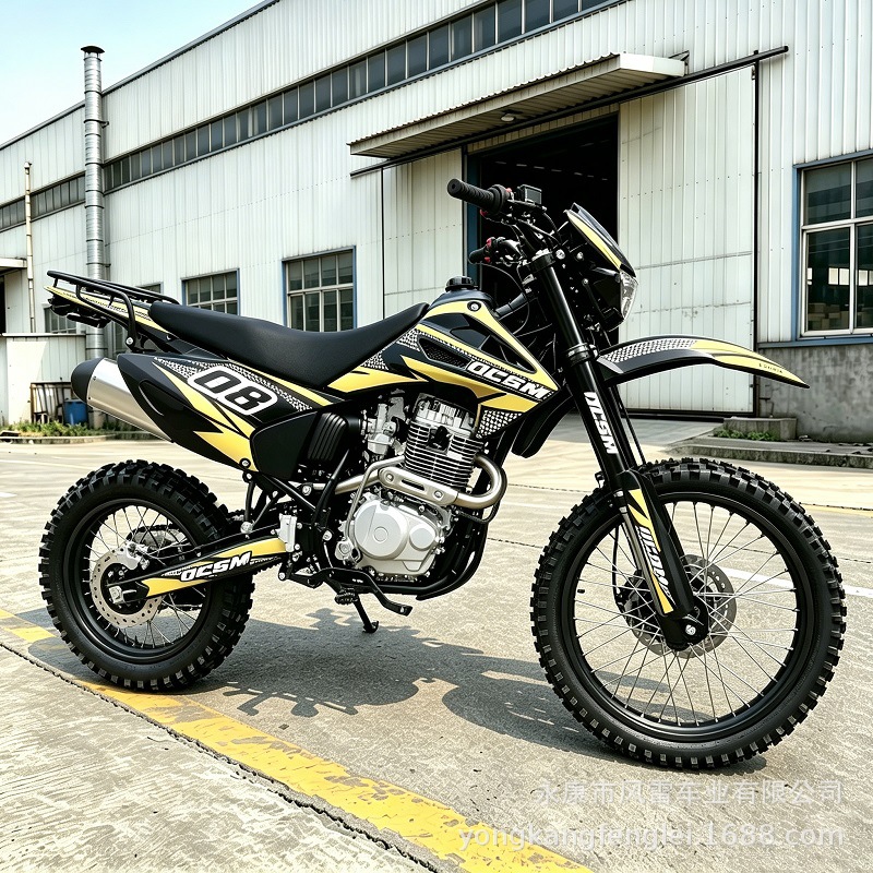 Motocicleta Todo Terreno CQR 250cc de Hierro, Inicio Eléctrico para Carreteras de Montaña image 4