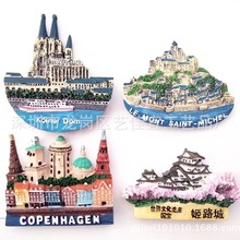 法国特色冰箱贴哥本哈根 日本 标志性建筑景同款旅游纪念品伴手礼