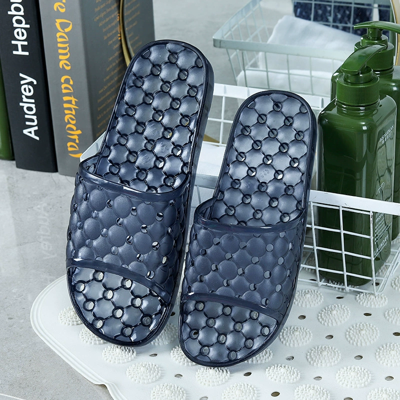 Летние тапочки мужские и женские, плоские, полые, простые, Нескользящие, легкие, износостойкие, для ванной, парные, протекающие тапочки, женские