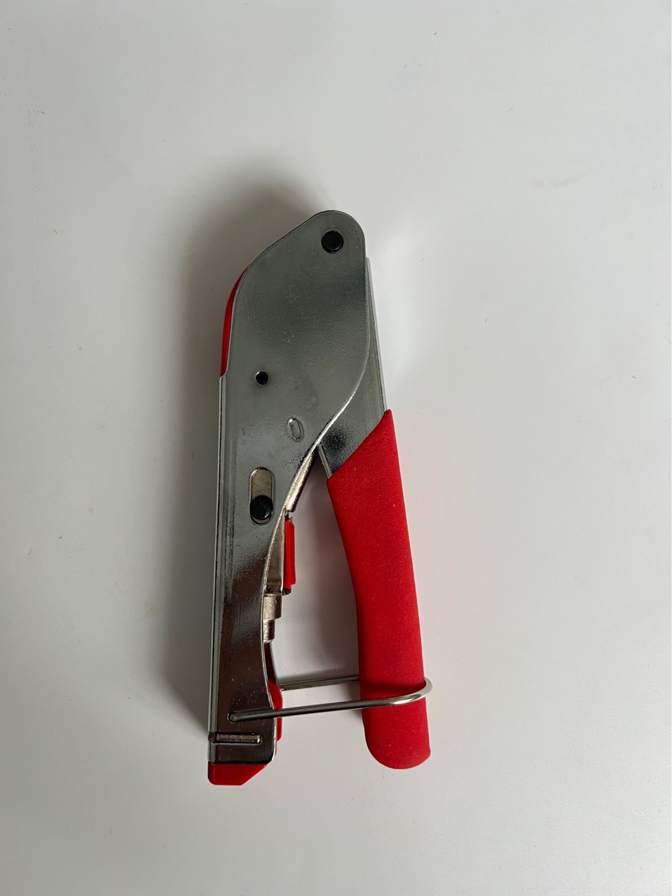 同轴电缆F双头端子压线钳 网钳 压接钳 压接钳 冷压钳 双用挤压钳