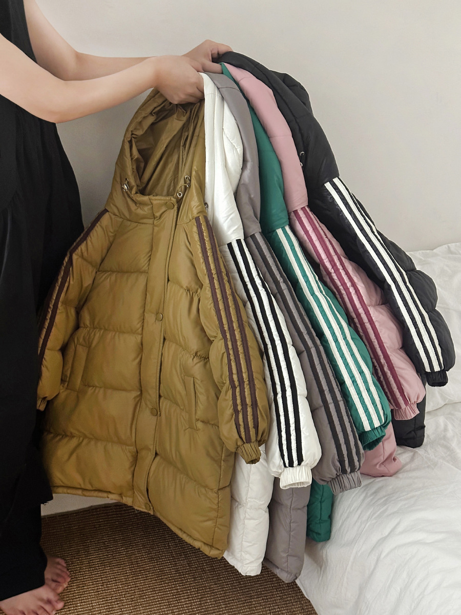 Nuevo Otoño e Invierno ropa acolchada de algodón para niños de longitud media estilo coreano engrosado invierno ropa acolchada de algodón para niños abrigo para niños Comercio exterior al por mayor