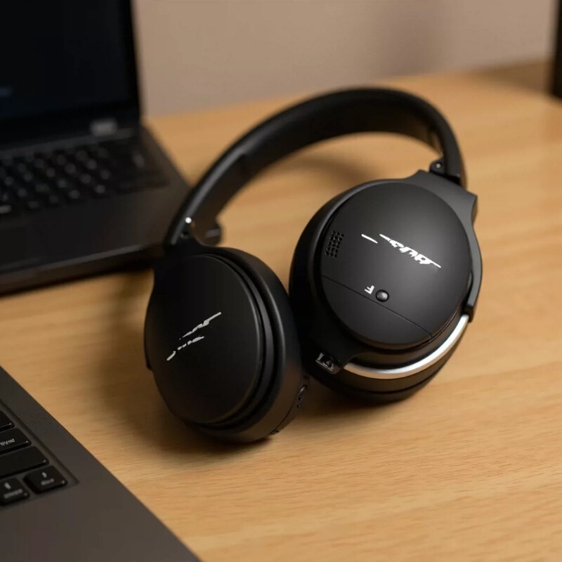 Cross-border bestseller QuietComfort45 Bluetooth headset, over-ear sports wireless headphones QC45 with leather case Cross-border bestseller QuietComfort45 Bluetooth headset, over-ear sports wireless headphones QC45 with leather case