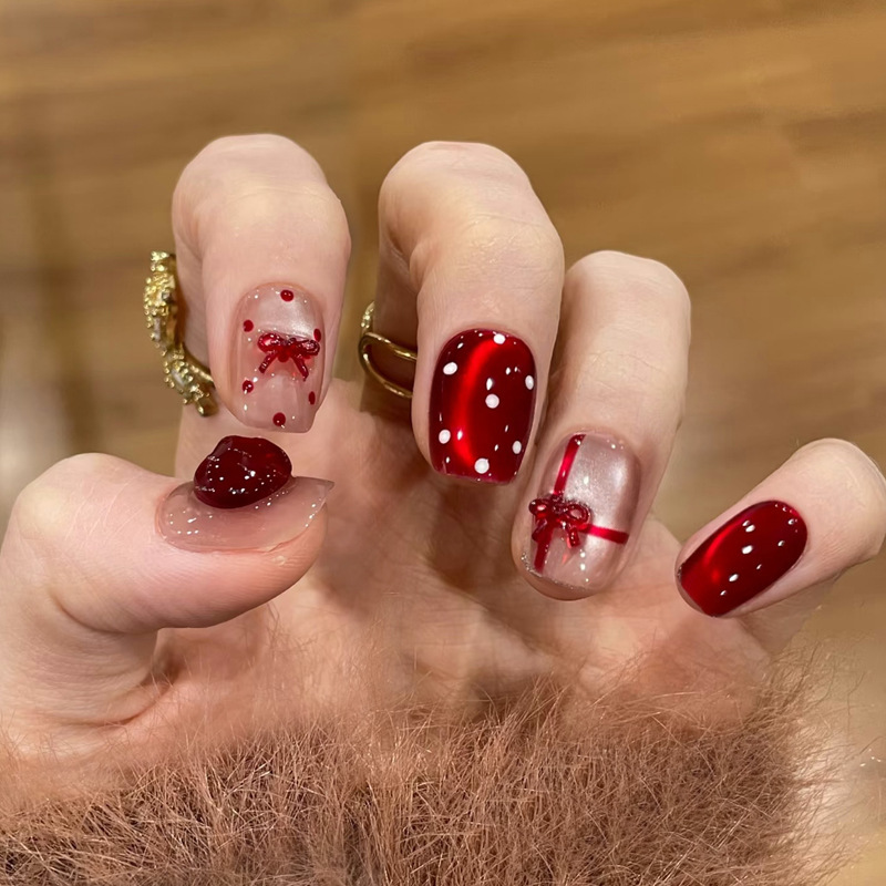 Fm-567 Fake Nail Stickers Red Apple Color-Coded Removable Wearable Nails Handmade Top Coat Phototherapy Nails Advanced Whitening Fm-567 Fake Nail Stickers Red Apple Color-Coded Removable Wearable Nails Handmade Top Coat Phototherapy Nails Advanced Whitening