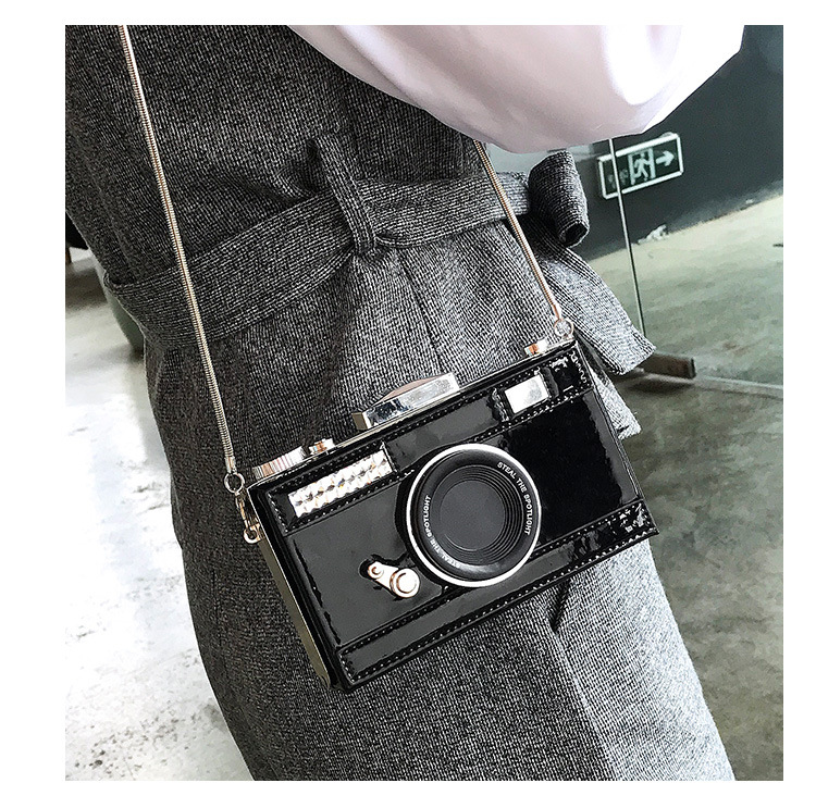 (2개) 대외 무역 도매 가을과 겨울 새로운 한국 스타일 창조적 인 카메라 가방 패션 서리 어깨 메신저 가방 복고풍 여성 가방