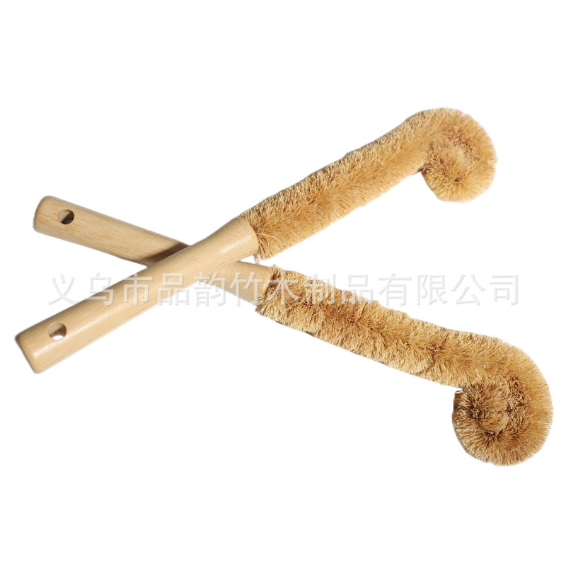 대나무 확장 손잡이 단색 컵 브러시 Z-M-BYZ-BS-33cm