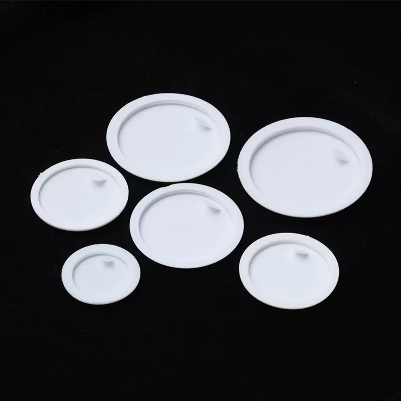 厂家批发膏霜瓶手拉垫片白色圆形瓶盖垫片化妆品瓶内径PP手拉垫片