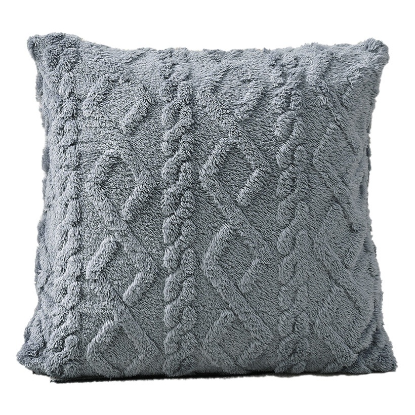 Funda de respaldo para sofá de una cara, venta caliente transfronteriza, cómoda, moderna y simple, diseño de trenza torcida (jacquard), sin relleno.