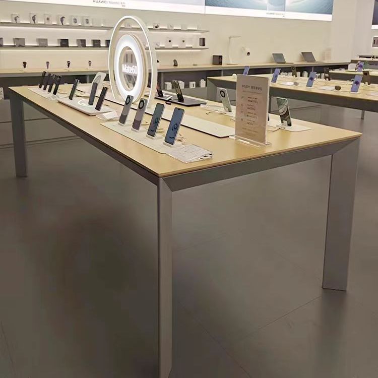 华为3.6体验台手机展示桌3.7展示台手机柜台边柜手机台席体验柜