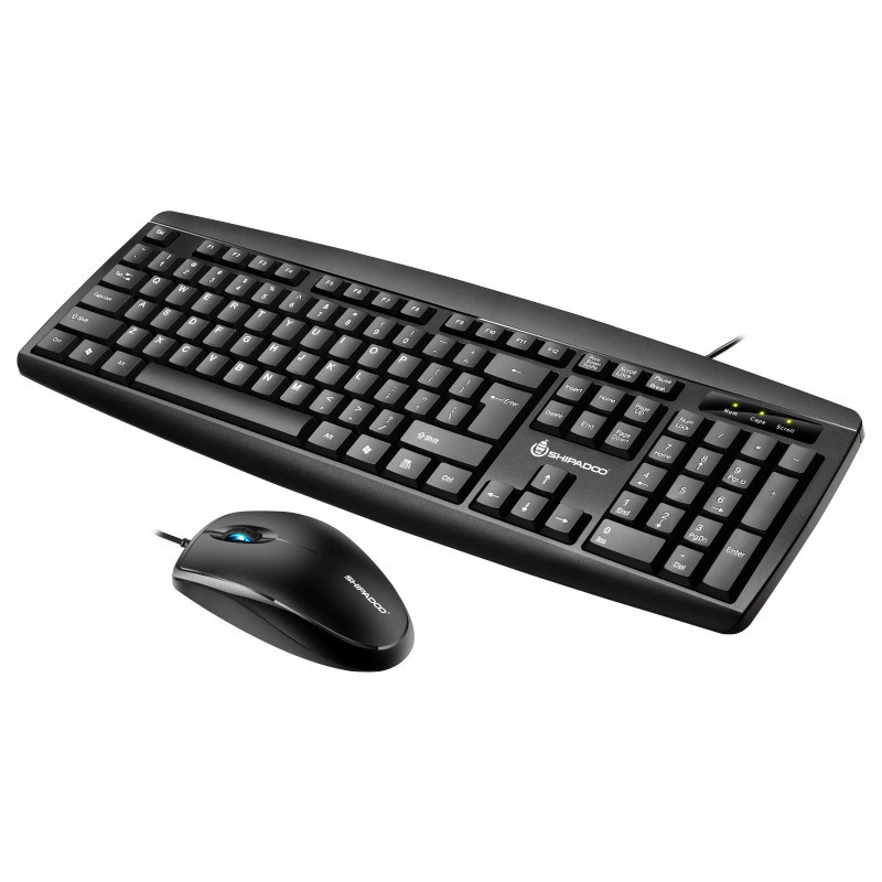 Shíbādù Keyboard for office, mouse, set, laptop, D300, business version