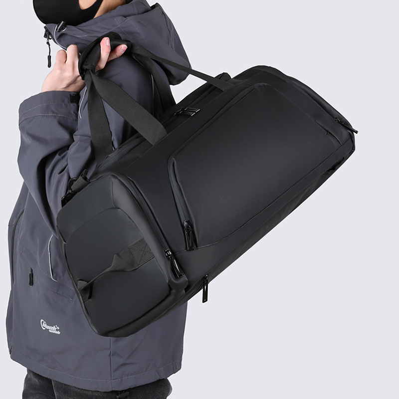 Nueva bolsa de fitness, ocio de gran capacidad, multifuncional, separación en seco y húmedo, bolsa de entrenamiento deportivo de yoga, bolsa de viaje antisalpicaduras