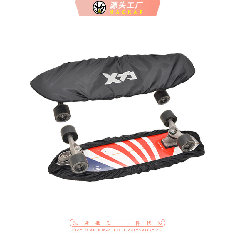 2022 new fashion brand land surfboard skateboard protective cover simple portable universal skateboard bag skateboard protective bag