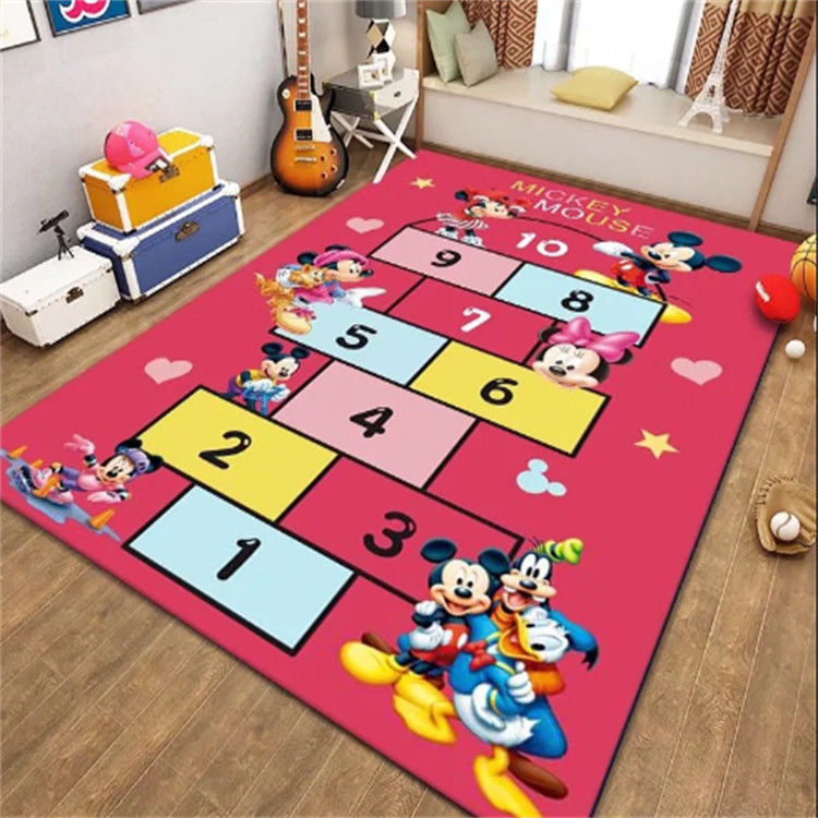 Bedroom Carpet Floor Mat Bedside Blanket Simple Home Cartoon Living Room Coffee Table Sofa Mat Tatami Bed Front Carpet