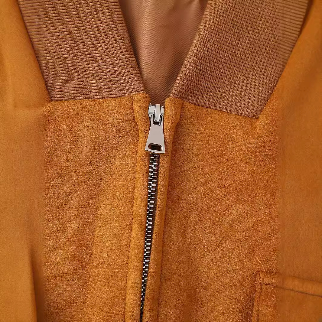 Naisten vaatteet 2024 syksy uusi tyyli yksinkertainen monisuinen laukku koriste takki_voghion.com