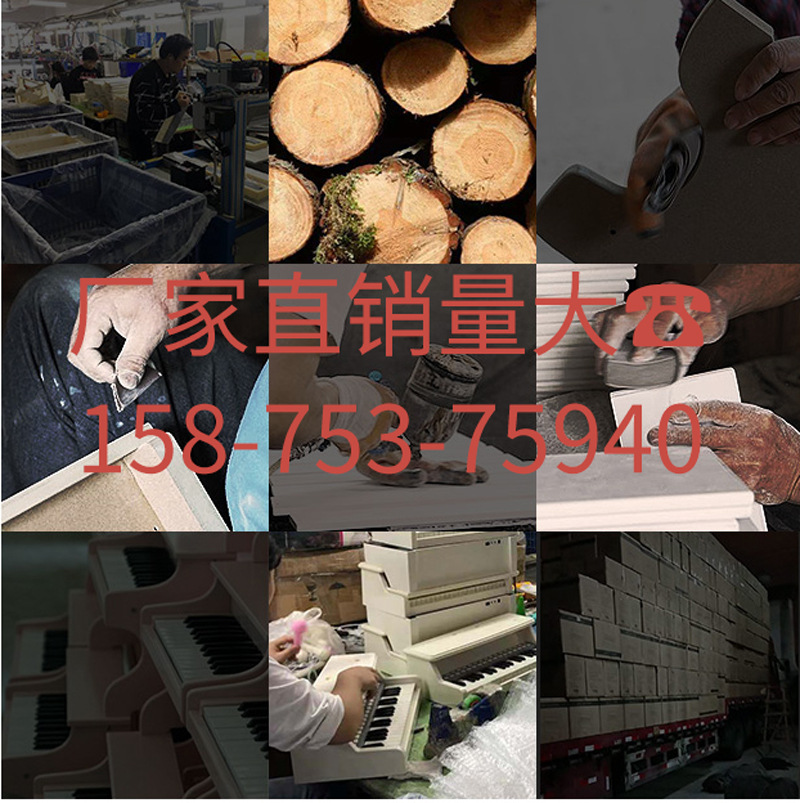 Qiaowa Q bebé de los niños órgano electrónico juguete puede jugar bebé pequeño regalo masculino madera Navidad