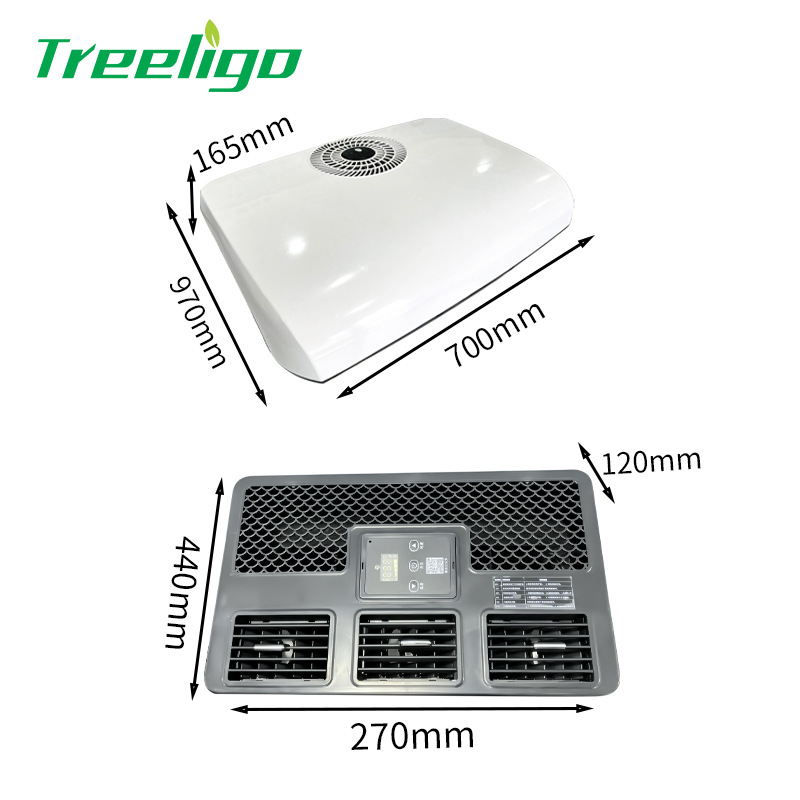 无 Parking Air Conditioner 12v 24v Truck RV Car Air Conditioning (Automotive air conditioning) - 12v