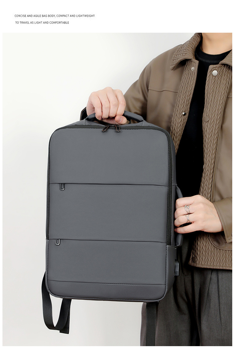 Cross-border business backpacks, multi-functional outdoor travel bags, large-capacity laptop bags, backpacks, logo-printed schoolbags undefined