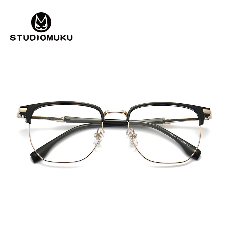 Monturas de gafas de madera, monturas vintage de gran tamaño, marca de diseño.